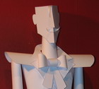 Margaret paper sculpture