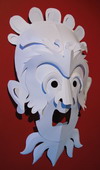 Margaret paper sculpture
