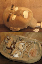 Japanese puppet head - Kaname Hirake, 20th Century, Awaji Island, Japan