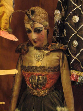 Pavlova portrait string puppet - Podrecca’s Piccoli, Early 20th Century, Italy