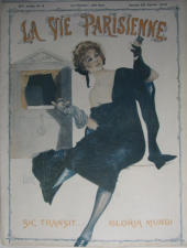 La Vie Parisienne 25th January 1919 magazine - 1919 France Magazine