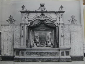 "Italian Marionette Theatre. Palatzzo Learminati, Venice" - 20th Century Italy photograph