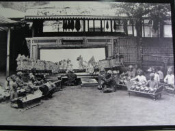 Javanese Wayang Kulit and Dalangs - 20th Century Java photograph