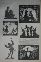 Six silhouettes for characters - Lotte Reiniger 20th Century Germany silhouettes