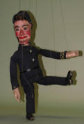 Policeman string puppet - Quisto, 19th Century, UK