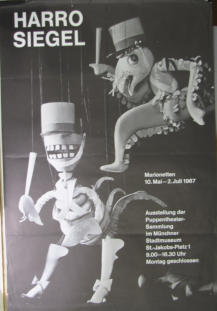 Harro Siegel 1967 Munich - 1967 Germany Poster