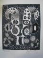 7 of 19 lino prints by Roger Whitmore - Roger Whitmore 1971/72/73/74/ UK Lino prints