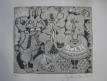 12 of 19 lino prints by Roger Whitmore - Roger Whitmore 1971/72/73/74/ UK Lino prints