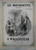 The Marionnettes Polka - A. Wallerstein 19th Century France music sheet