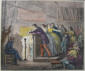 Seraphin Theatre, Paris - 19th Century France hand coloured print