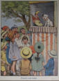 Punch and Judy - Harold Farnush 1940 UK Book plate