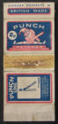 Mr Punch British made matches. J John Masters & Co J - John Master & Co 1976 UK Matchbox cover