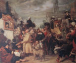 May Day Reproduction of original painting 1786 - 1848 - B R Haydon 1940 UK Gallery print