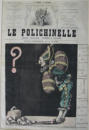 Le Polichinelle.  Issue 11. 20th April 1874 - 1874 France Hand coloured newspaper