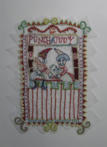 Punch and Judy - 1960s UK Embroidery