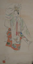 Noh Actor in the role of Hagoromo - 20th Century scroll